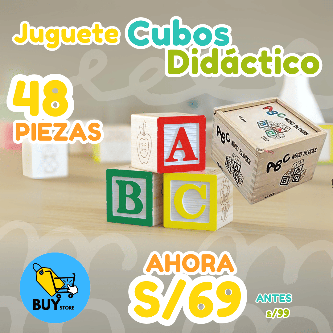 Cubo Didáctico de 48 Piezas