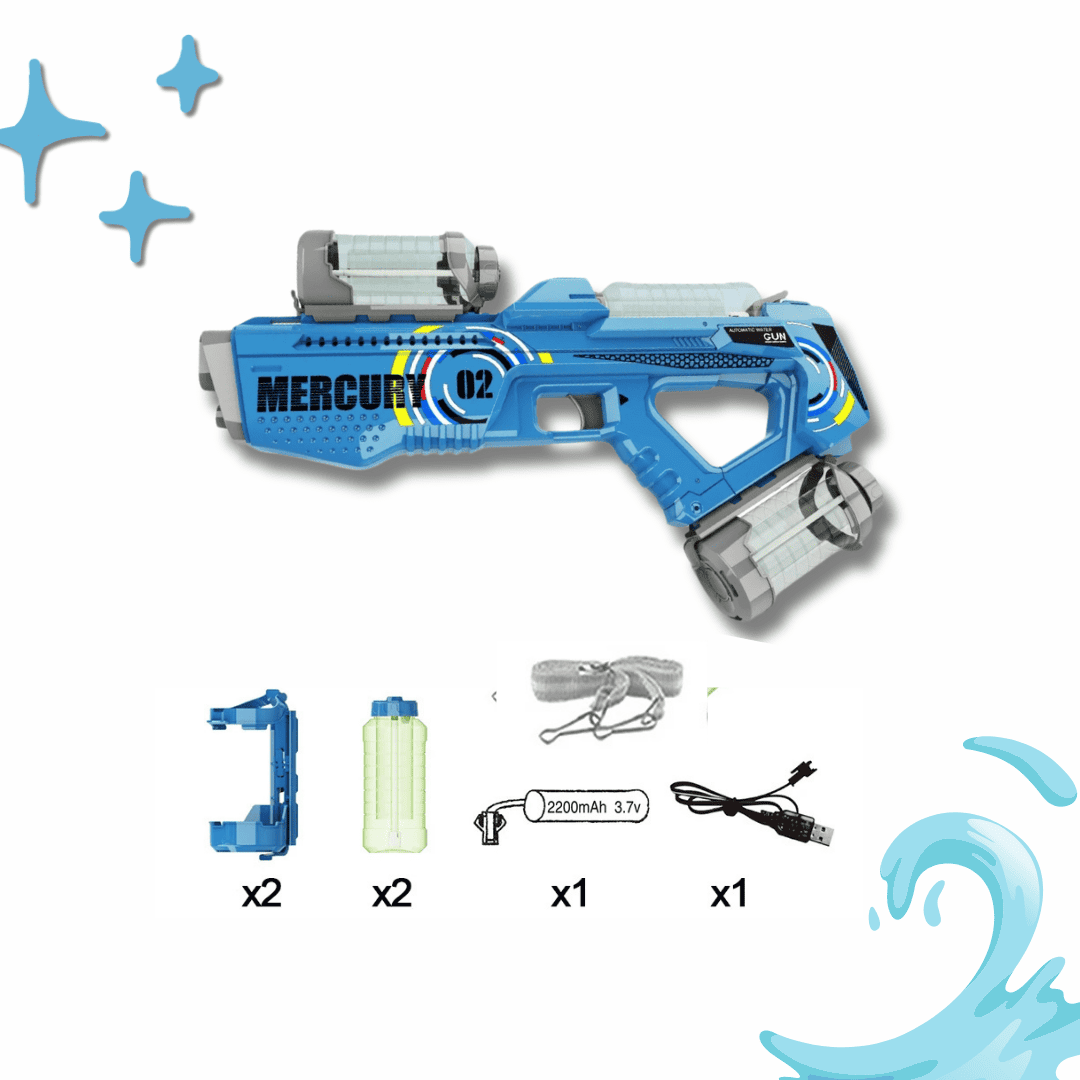 Juguete de Agua con Laser Mercury