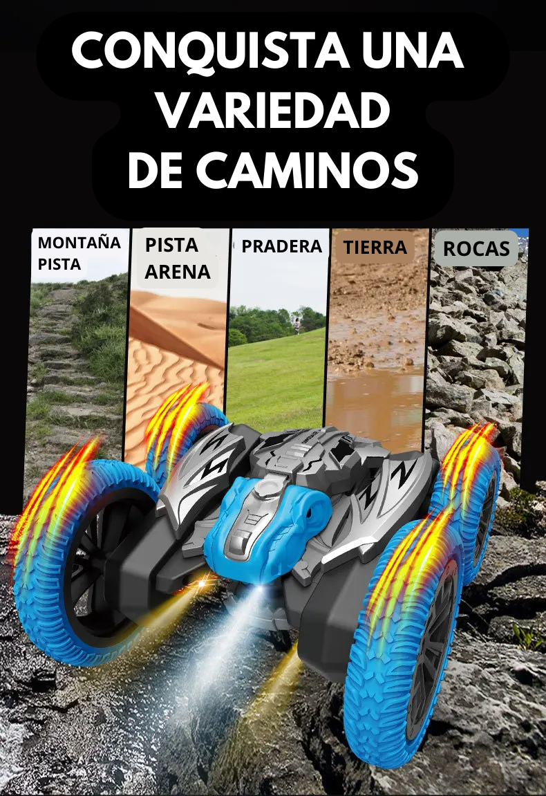 Control remoto acrobático