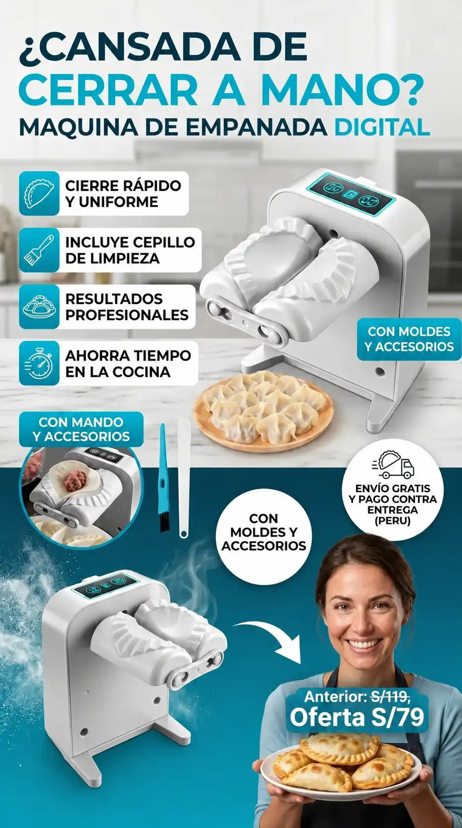 Maquina de Empanadas Digital