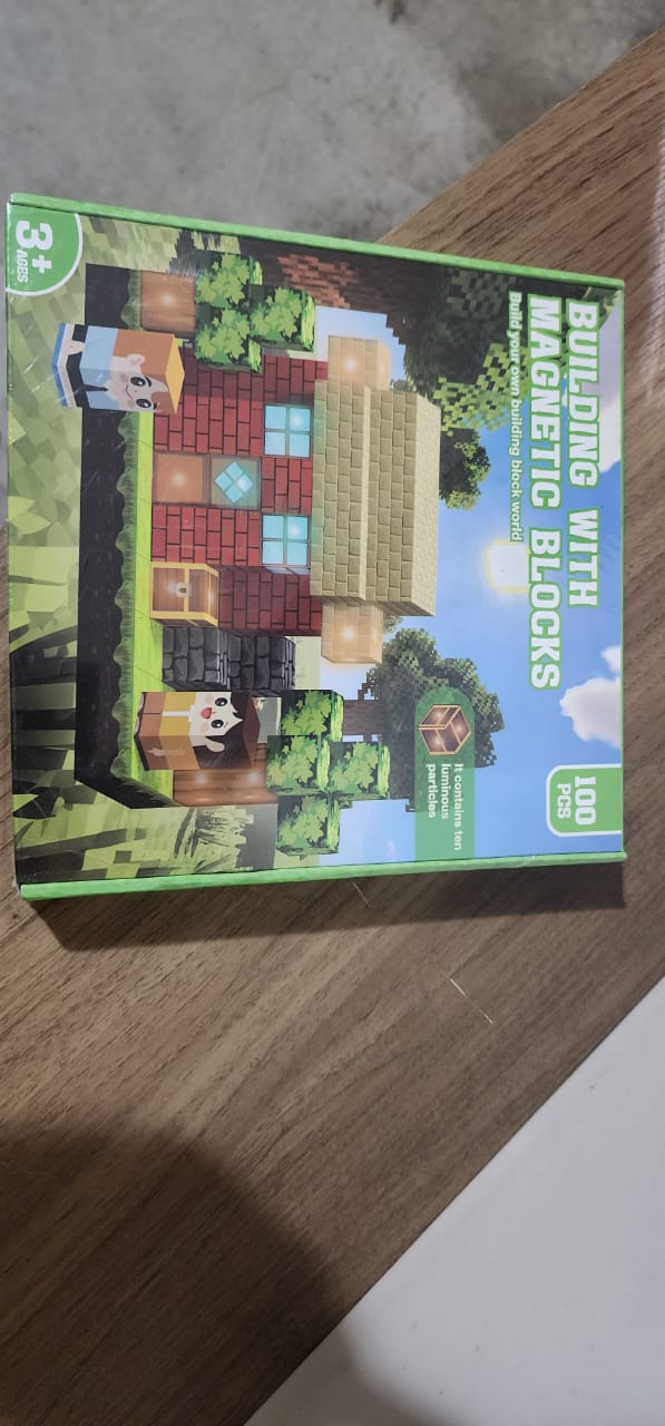 Bloques Minecraft LED 100 Piezas