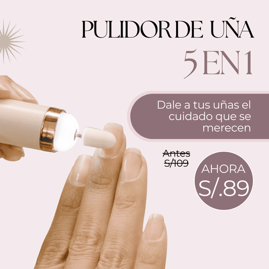 Pulidor de uñas 5 en 1