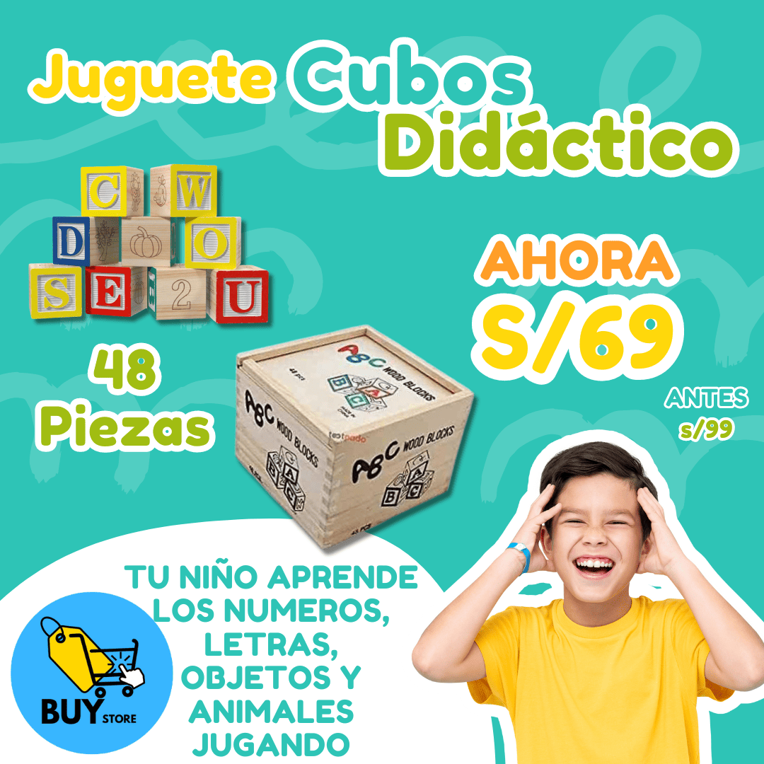Cubo Didáctico de 48 Piezas