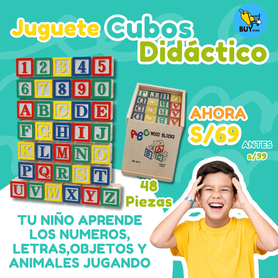 Cubo Didáctico de 48 Piezas