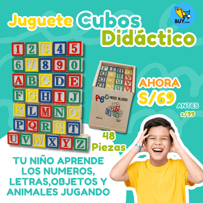Cubo Didáctico de 48 Piezas