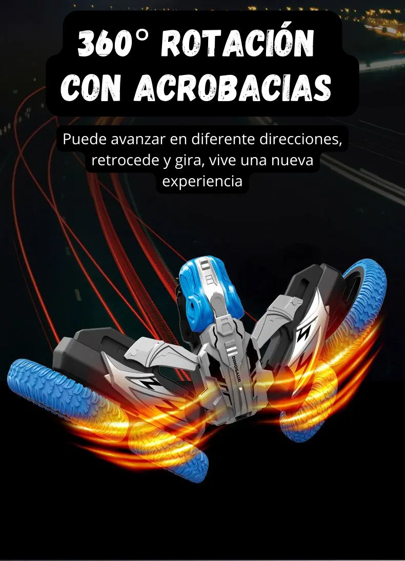 Control remoto acrobático