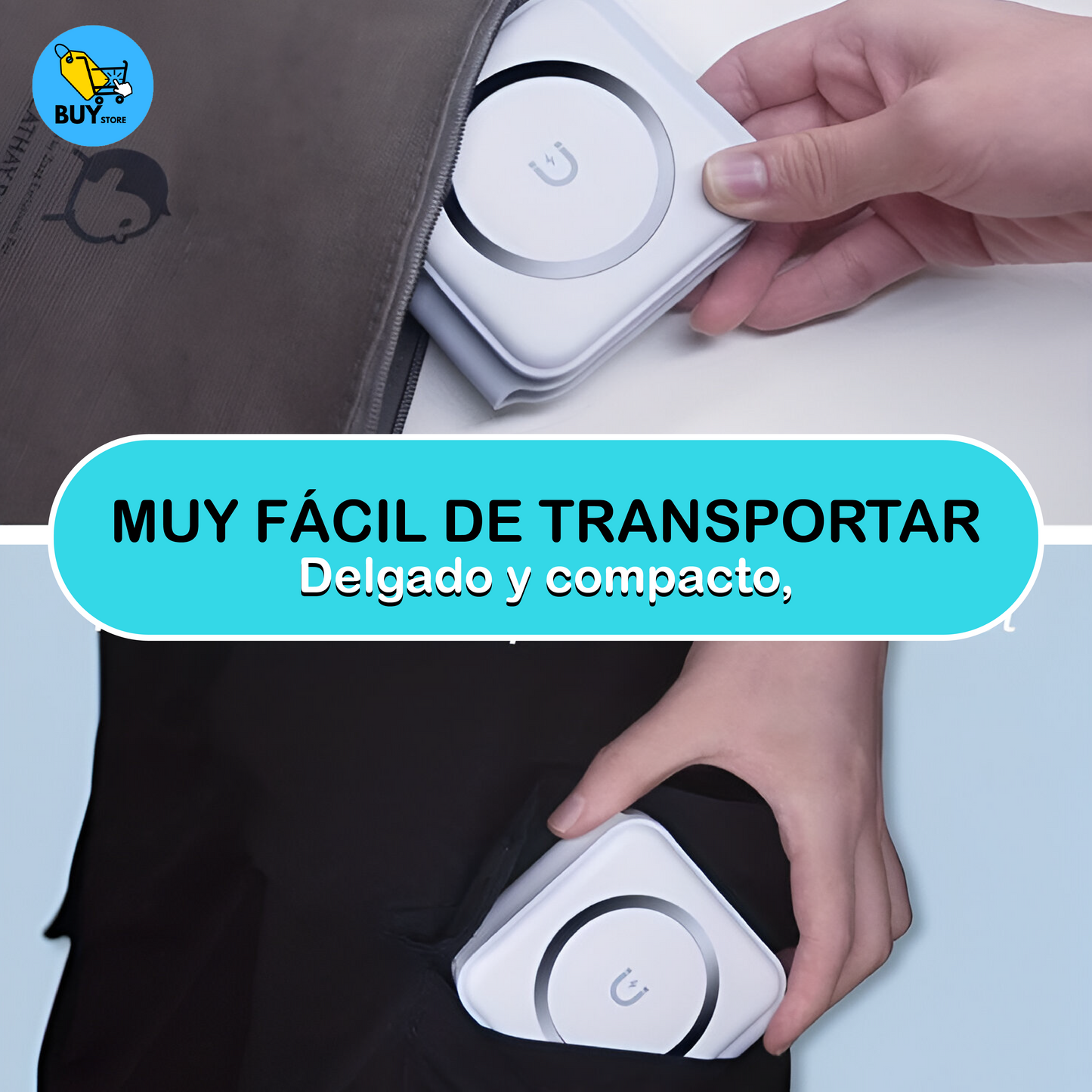Cargador Inalámbrico 3 en 1