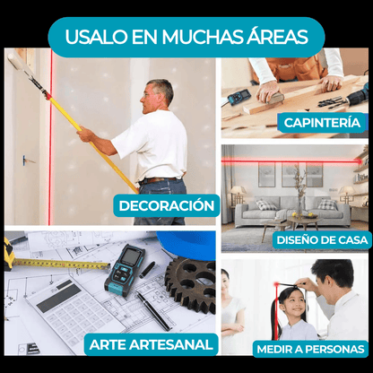 Medidor Digital Laser 50 Metros