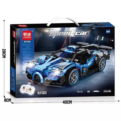 Auto Deportivo Armable con Control Remoto 301 Piezas