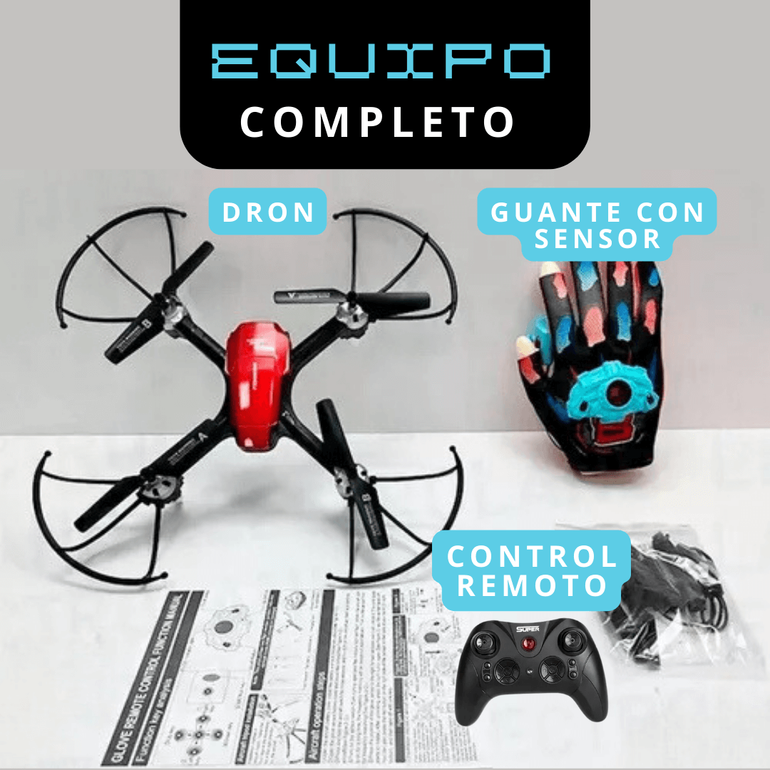 Dron con Sensor de mano