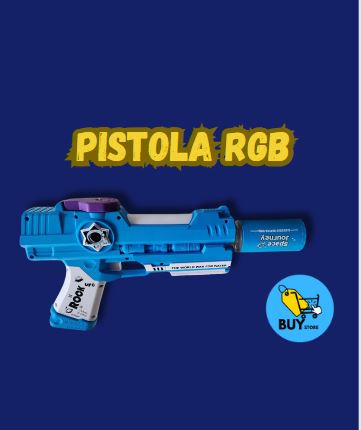 Pistola de agua RGB