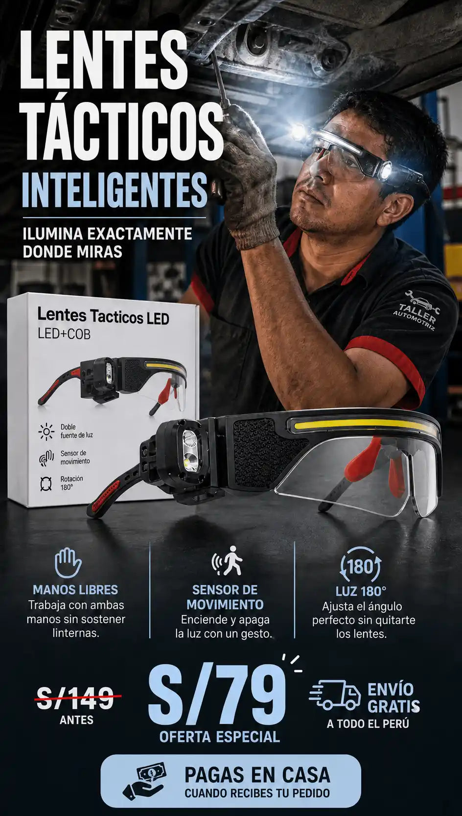 Lentes Tacticos Inteligente