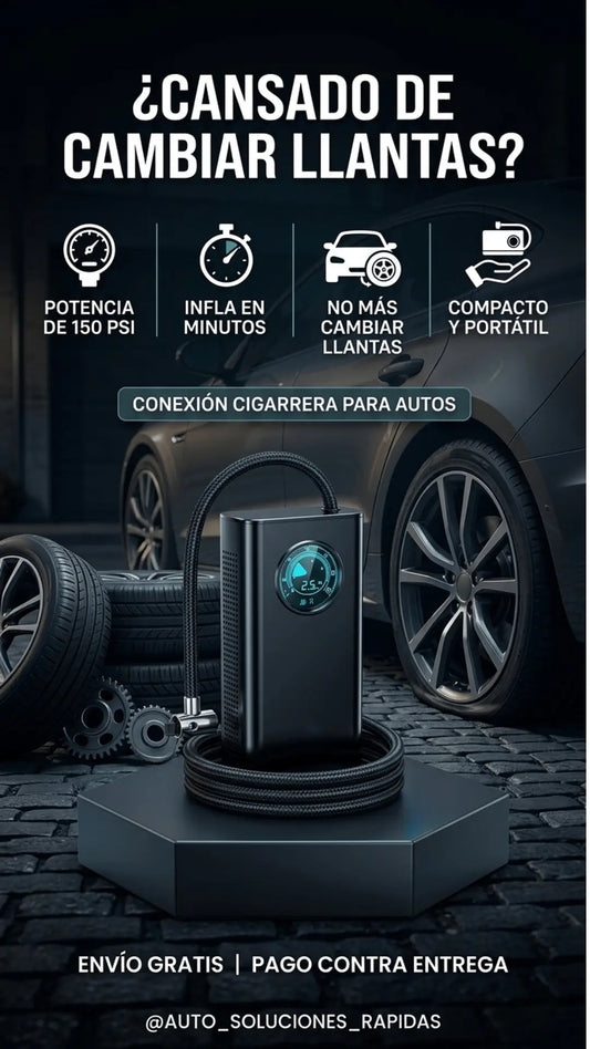 Compresor de Aire Portatil 150 PSI