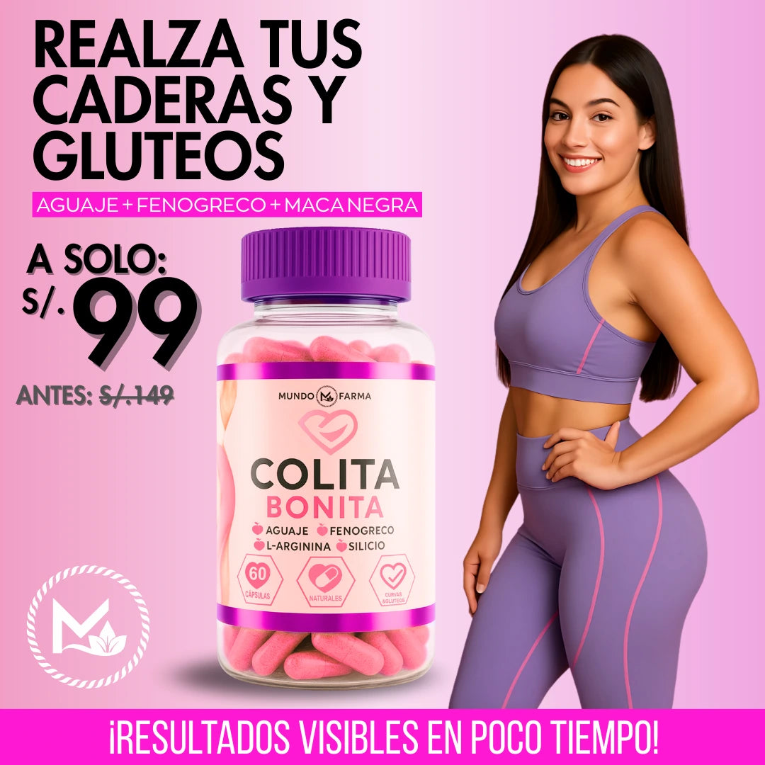 Colita Bonita Plus - 60 Capsulas