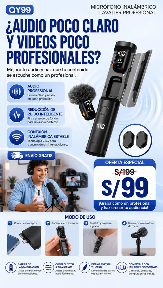 Microfono Profesional LAVALIER