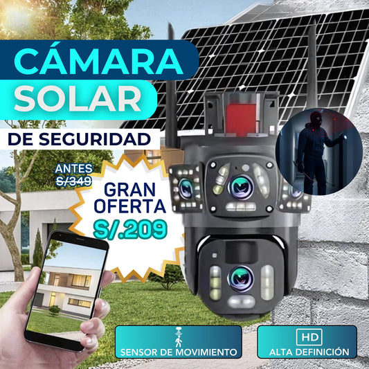 Cámara de Seguridad Triple Lente