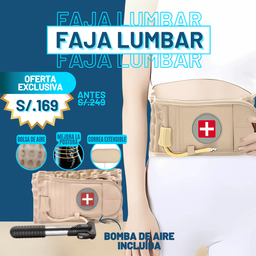 Faja de Descompresión Lumbar Pro