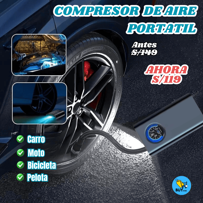 Compresor de Aire Portatil