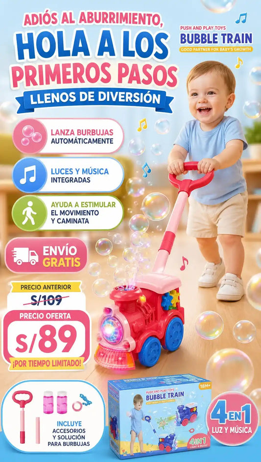 Tren Burbujero DIdactico