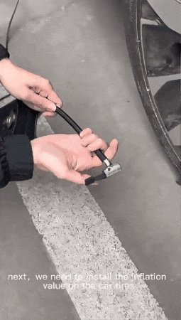 Compresor de Aire Portátil 150 PSI + Conector con Cigarrera 4