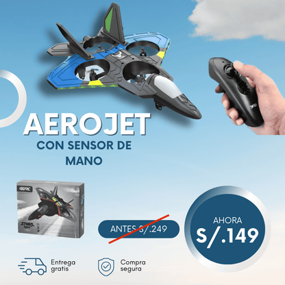 Aerojet con Sensor de Mano