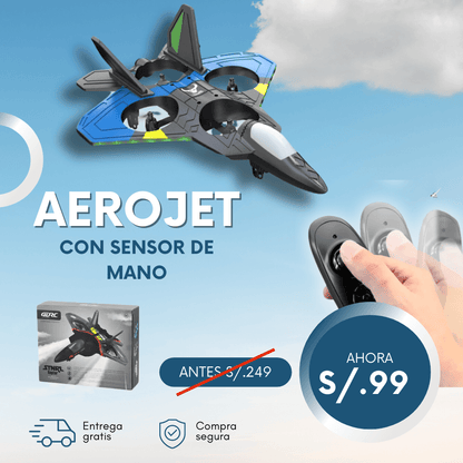 Aerojet con Sensor de Mano